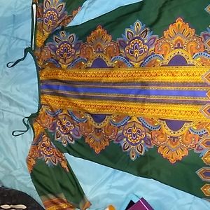 Cold shoulder summer dress